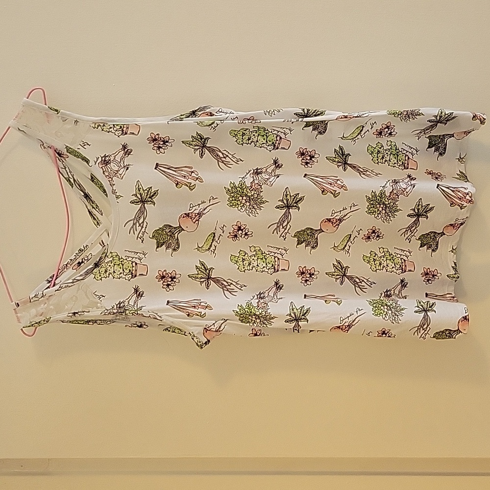 Harry Potter Plant Tank Top